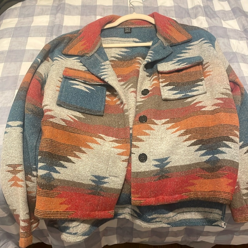 Shein western jacket